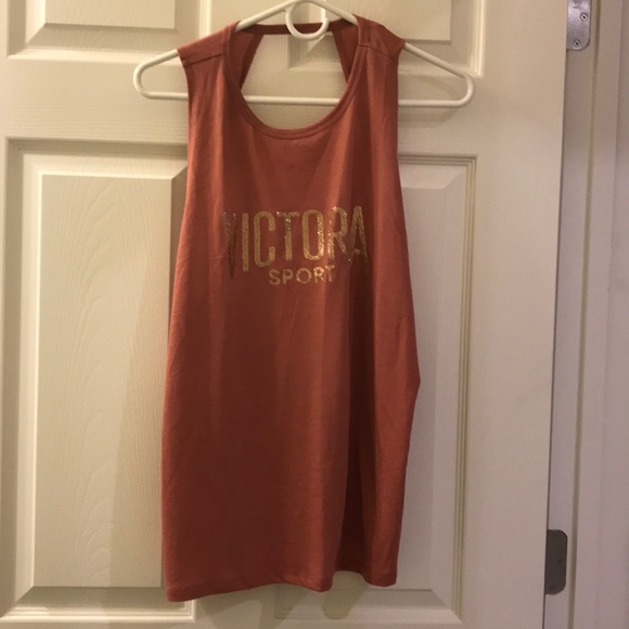 Victoria’s Secret Logo Twist Open-back Sports Tank - Picture 3 of 6